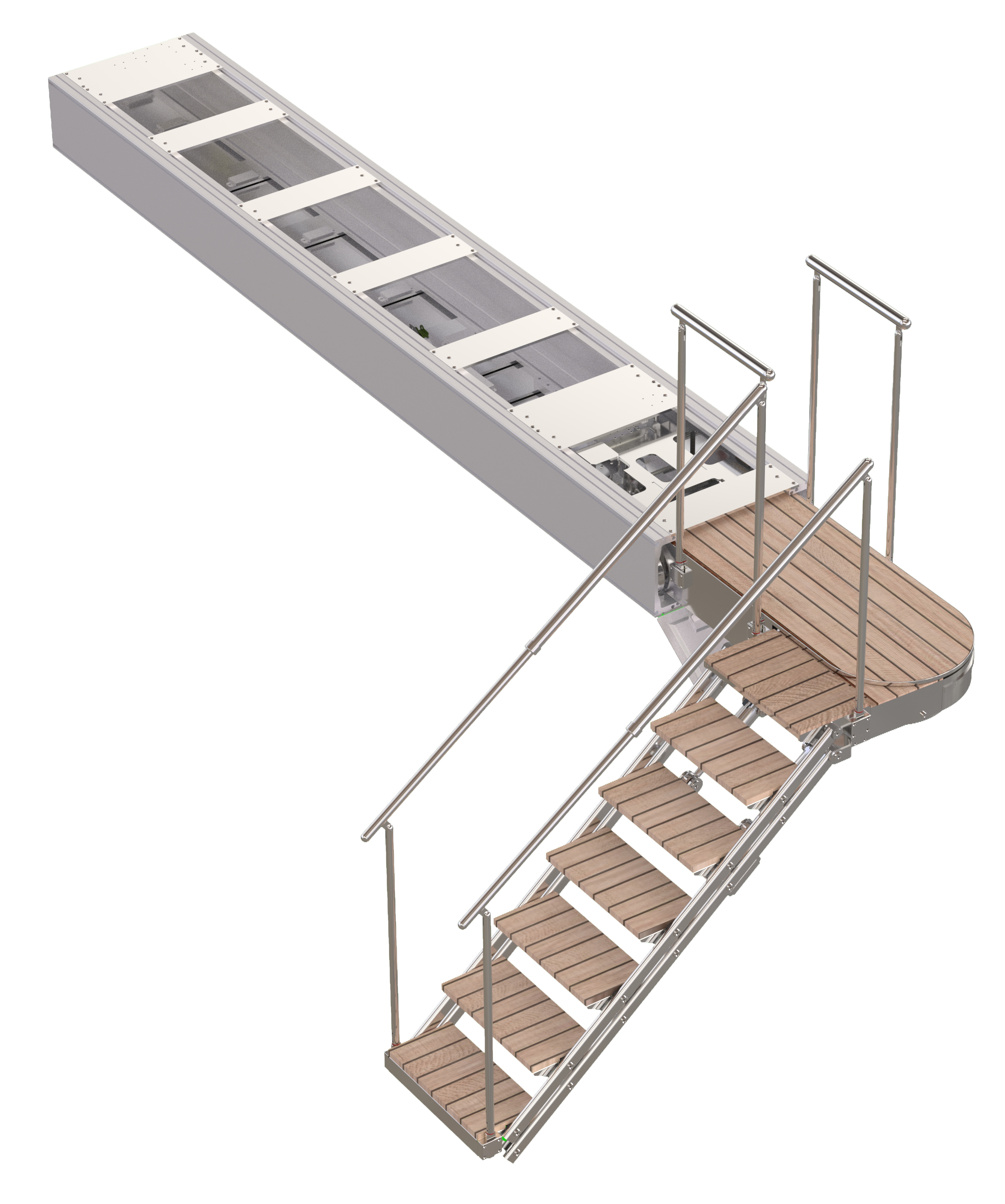 ROTATING MULTIFUNCTIONAL GANGWAYS 3620 - Inclination +40° / -40° (1/4)
